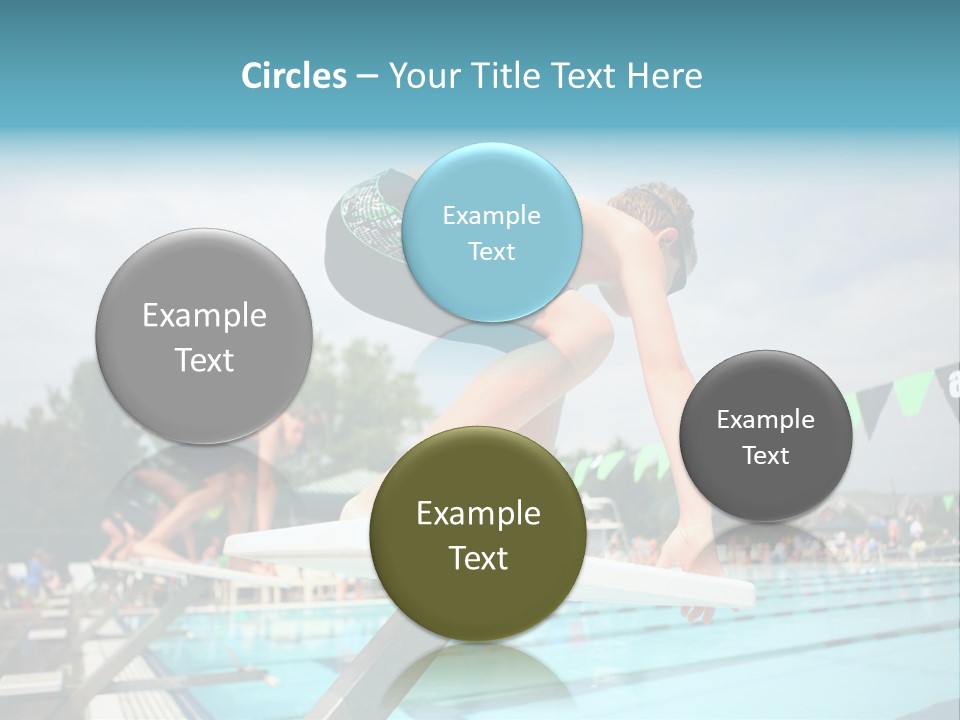 Fitness Activity Aquatics PowerPoint Template