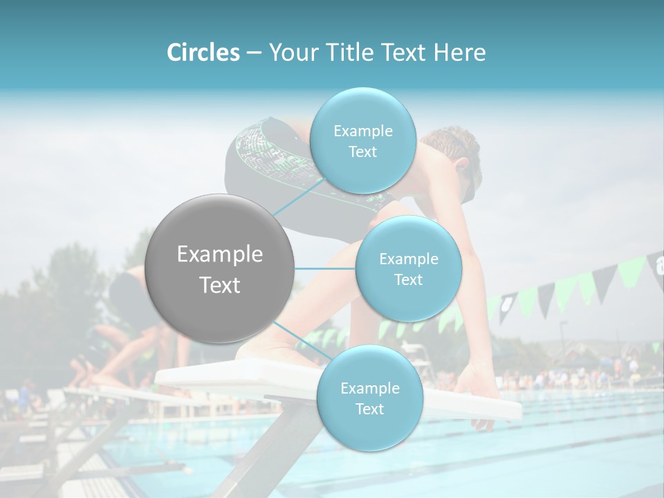 Fitness Activity Aquatics PowerPoint Template