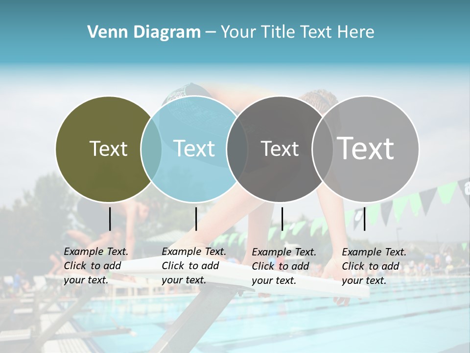 Fitness Activity Aquatics PowerPoint Template