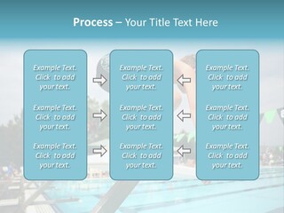 Fitness Activity Aquatics PowerPoint Template