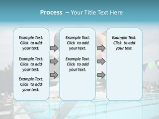 Fitness Activity Aquatics PowerPoint Template