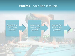 Fitness Activity Aquatics PowerPoint Template