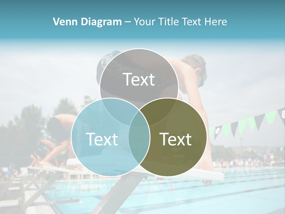 Fitness Activity Aquatics PowerPoint Template