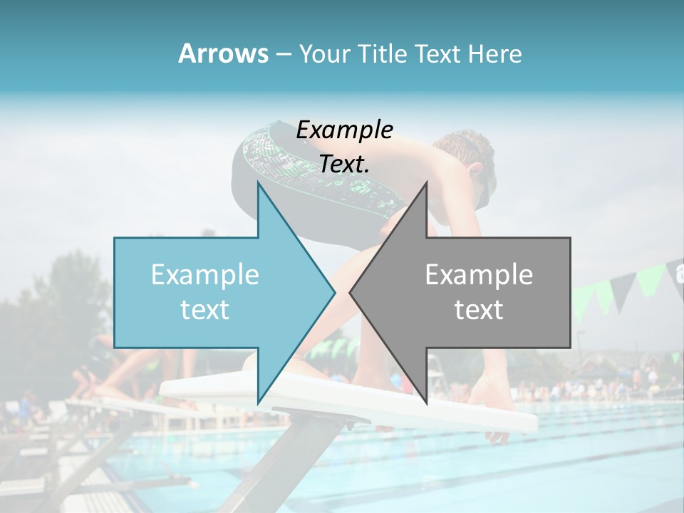 Fitness Activity Aquatics PowerPoint Template