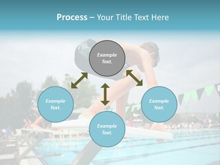 Fitness Activity Aquatics PowerPoint Template