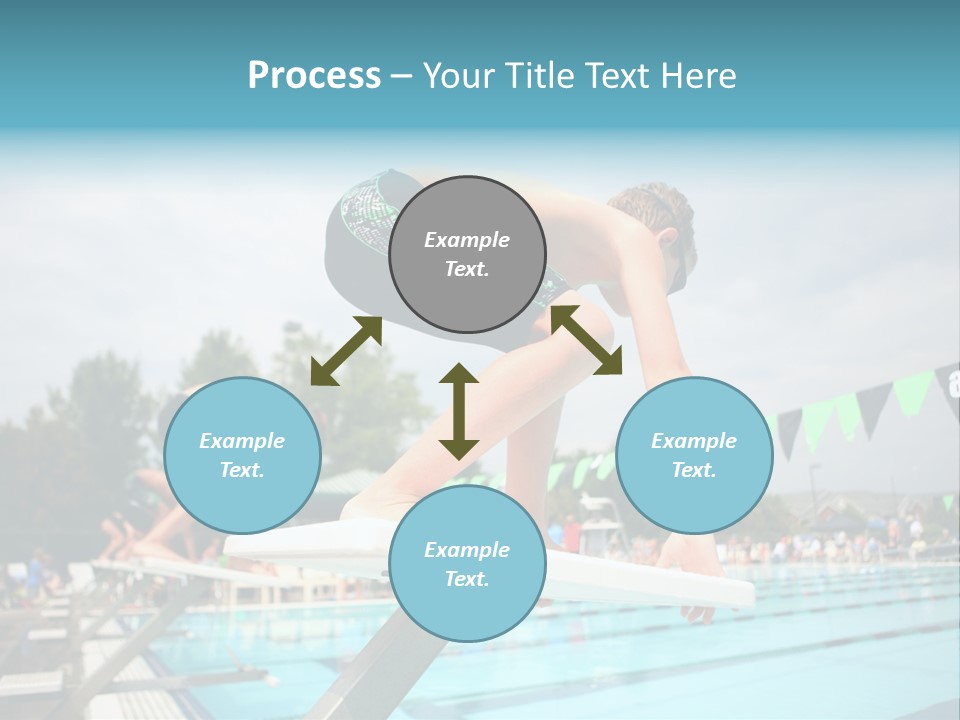 Fitness Activity Aquatics PowerPoint Template