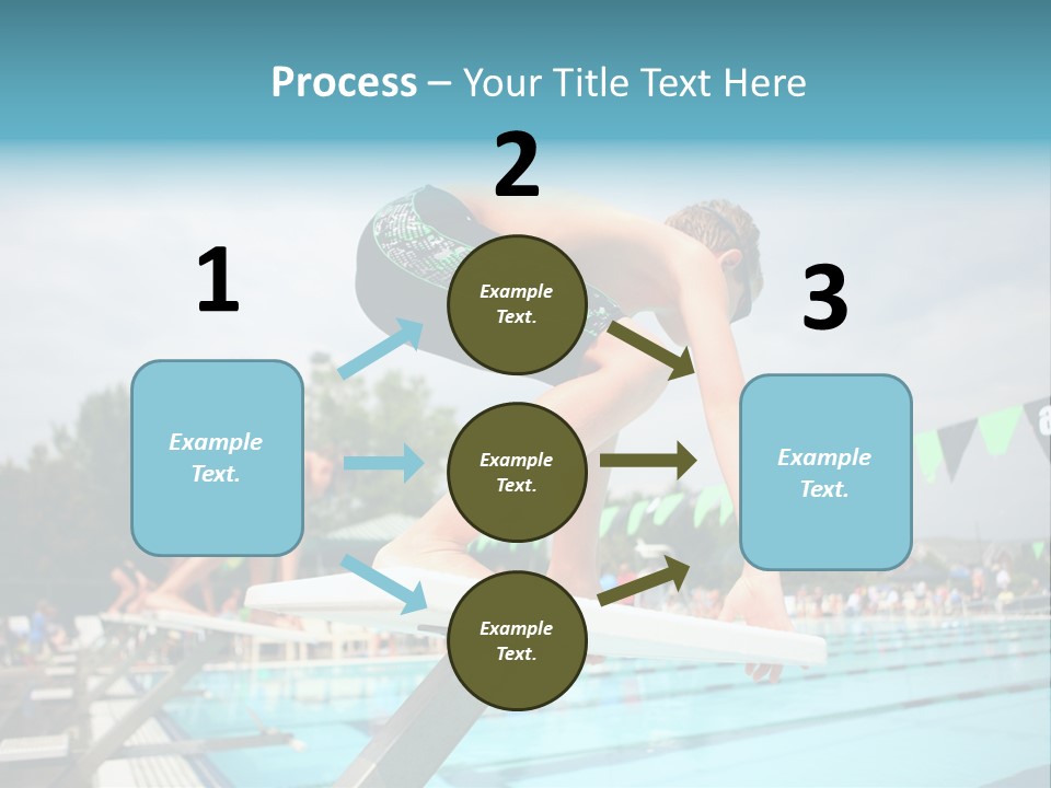 Fitness Activity Aquatics PowerPoint Template