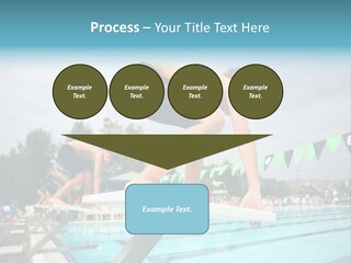 Fitness Activity Aquatics PowerPoint Template