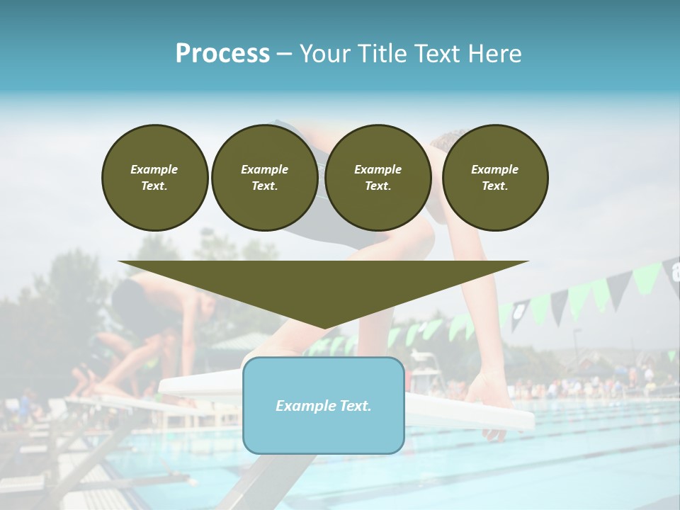 Fitness Activity Aquatics PowerPoint Template