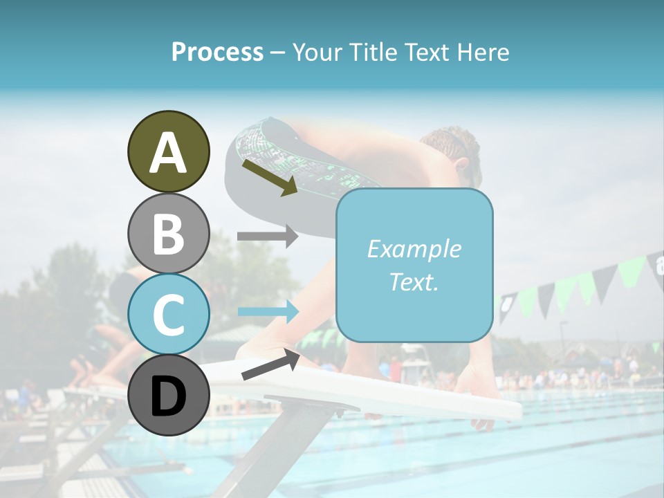 Fitness Activity Aquatics PowerPoint Template