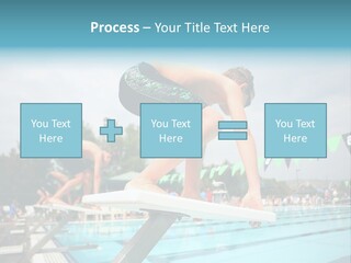 Fitness Activity Aquatics PowerPoint Template
