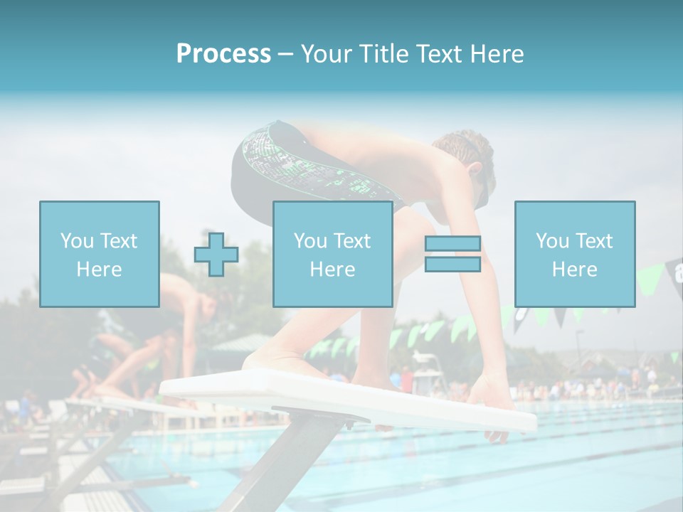 Fitness Activity Aquatics PowerPoint Template
