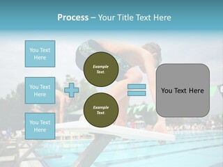 Fitness Activity Aquatics PowerPoint Template