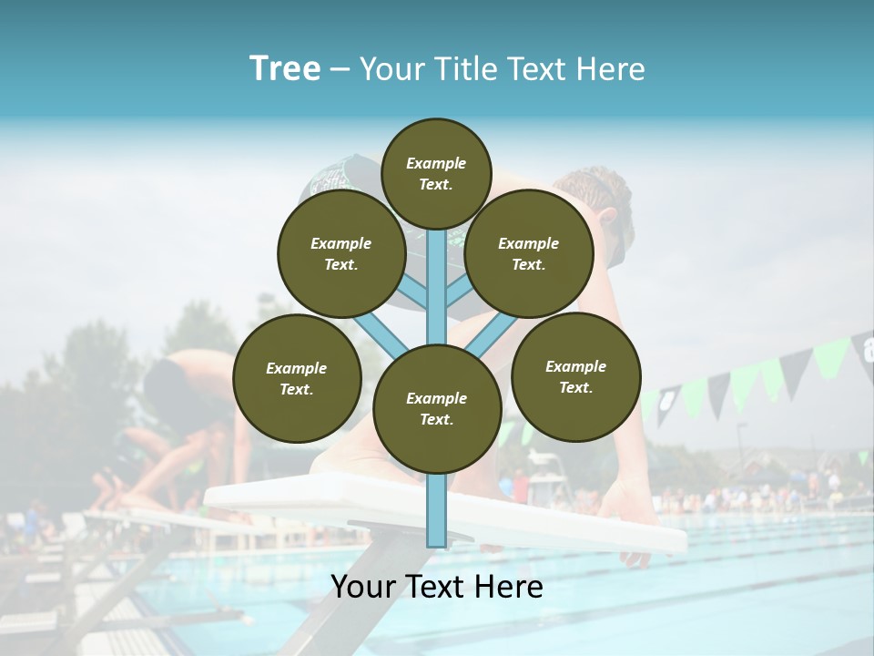 Fitness Activity Aquatics PowerPoint Template