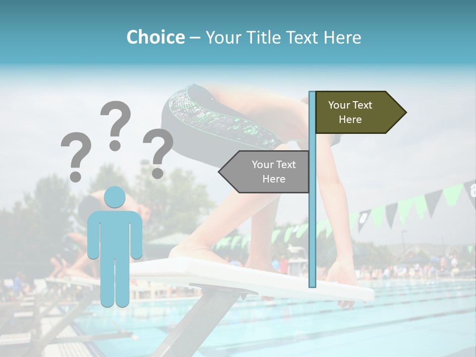 Fitness Activity Aquatics PowerPoint Template