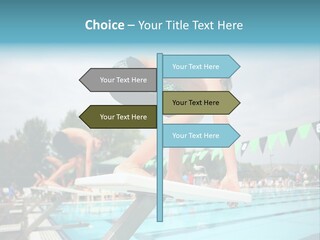 Fitness Activity Aquatics PowerPoint Template