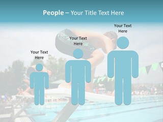 Fitness Activity Aquatics PowerPoint Template