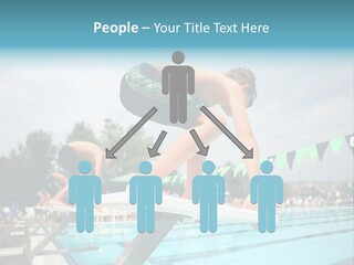 Fitness Activity Aquatics PowerPoint Template