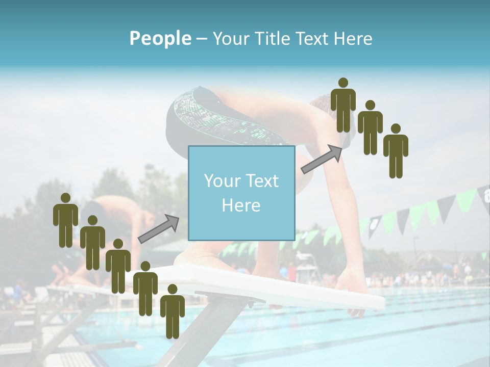 Fitness Activity Aquatics PowerPoint Template