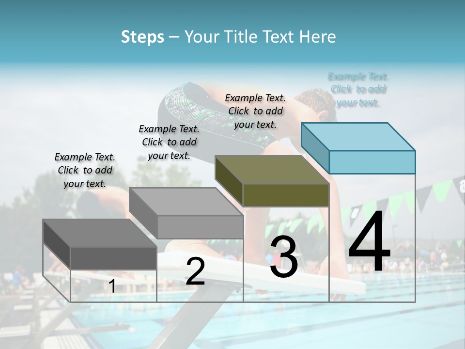 Fitness Activity Aquatics PowerPoint Template