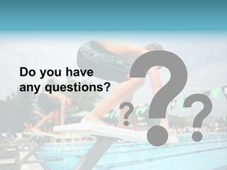 Fitness Activity Aquatics PowerPoint Template