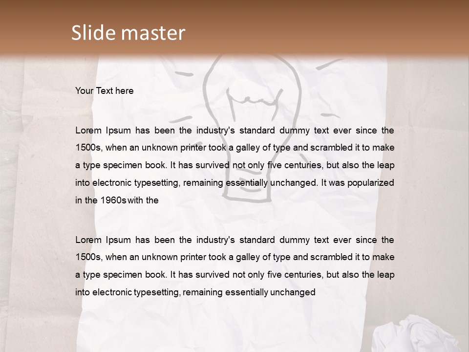 Smart Glowing Solution PowerPoint Template