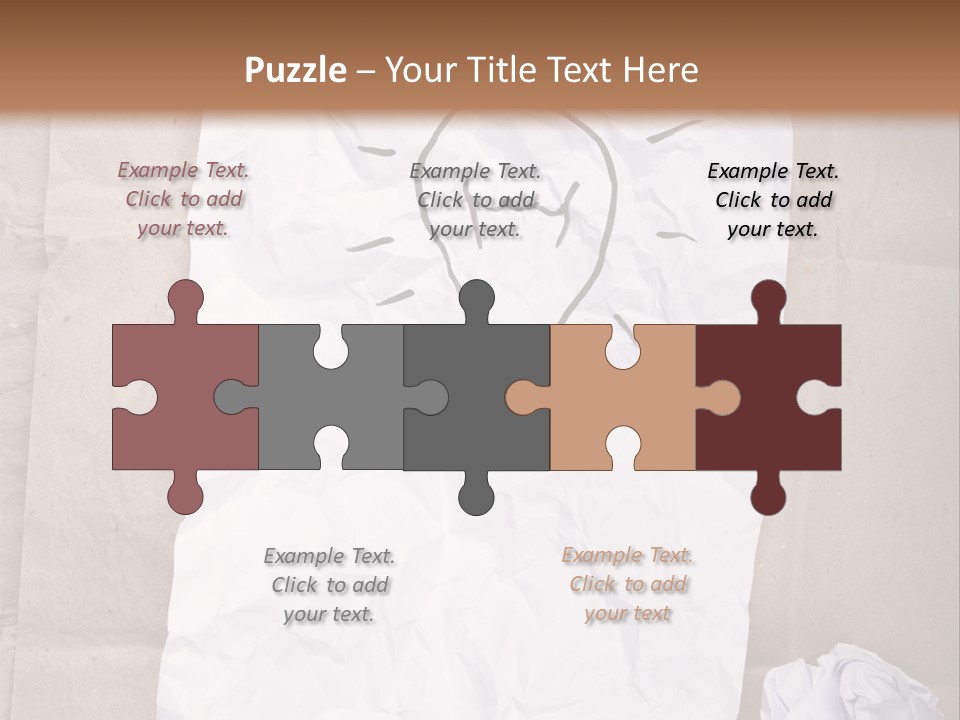 Smart Glowing Solution PowerPoint Template
