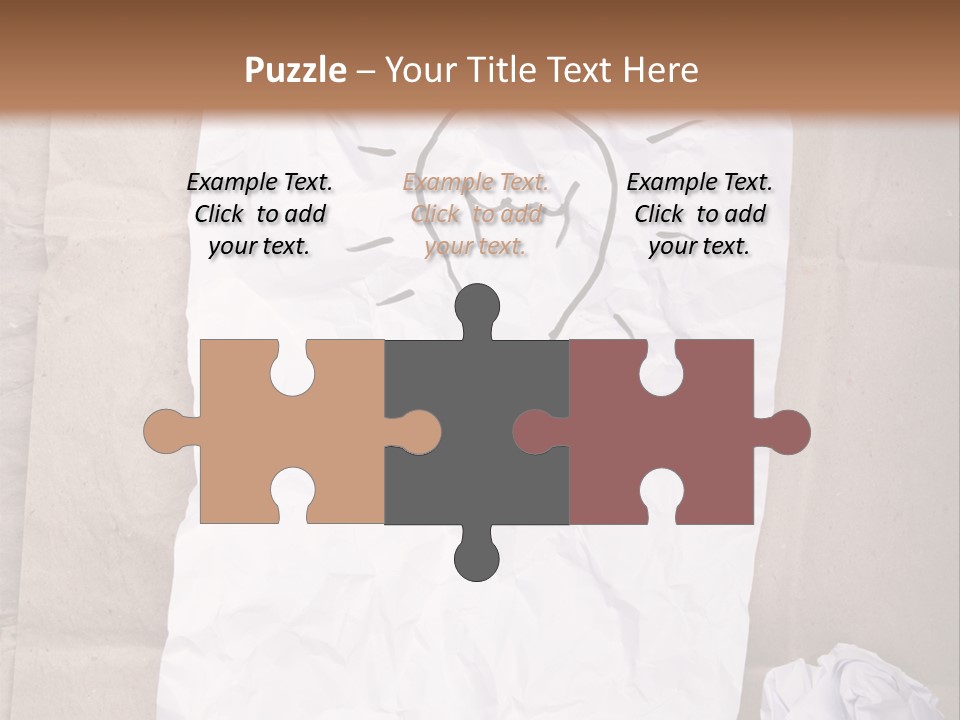 Smart Glowing Solution PowerPoint Template