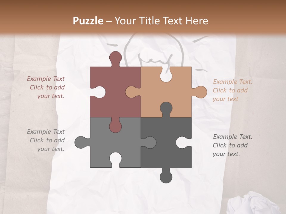 Smart Glowing Solution PowerPoint Template