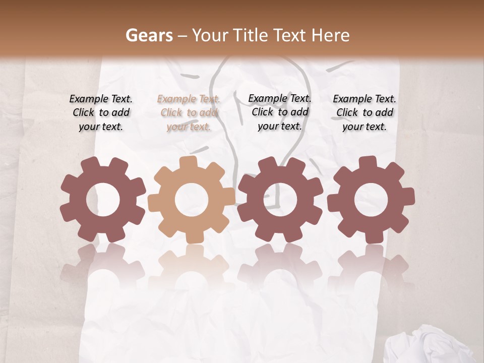 Smart Glowing Solution PowerPoint Template