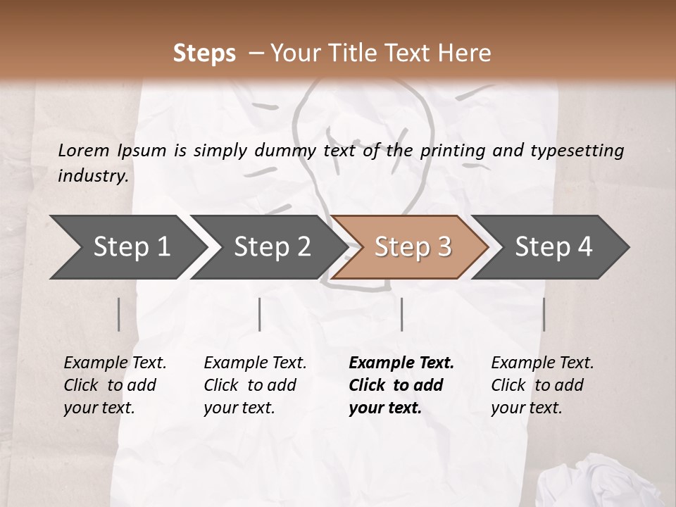 Smart Glowing Solution PowerPoint Template