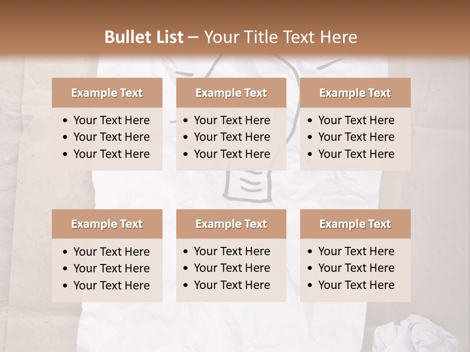 Smart Glowing Solution PowerPoint Template