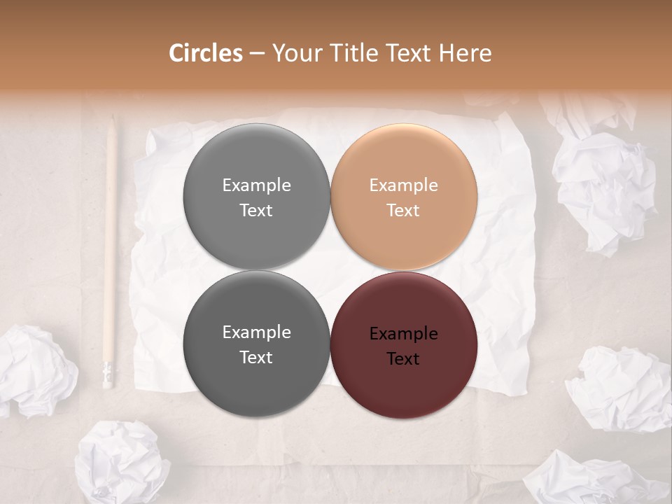 Color Writers Idea PowerPoint Template