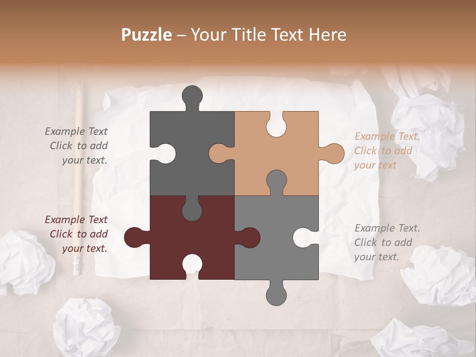 Color Writers Idea PowerPoint Template