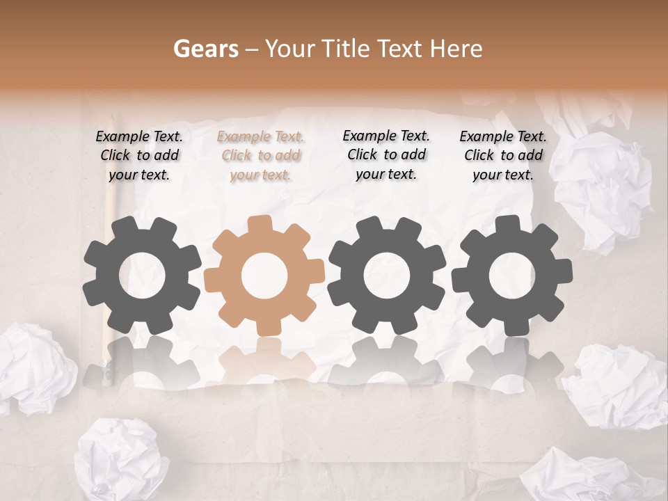 Color Writers Idea PowerPoint Template