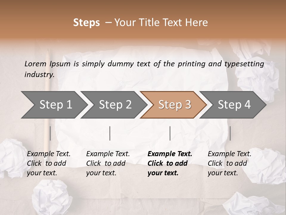 Color Writers Idea PowerPoint Template