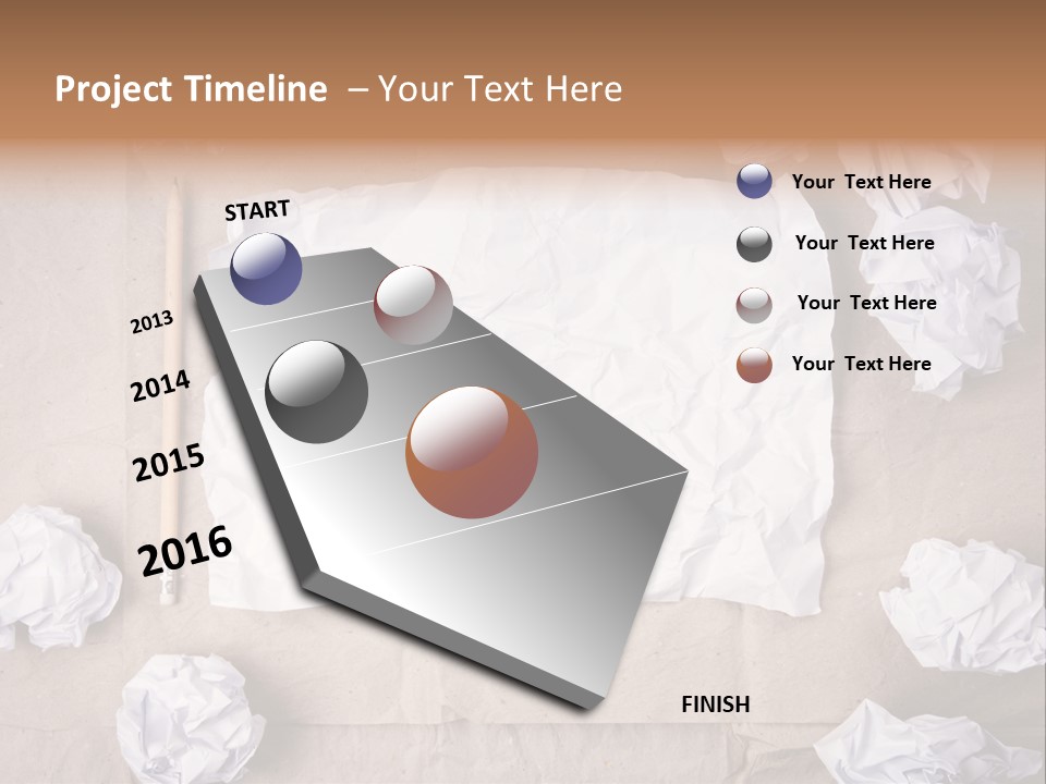 Color Writers Idea PowerPoint Template