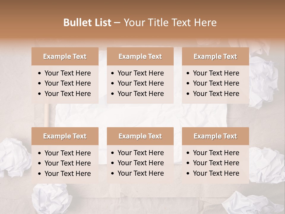 Color Writers Idea PowerPoint Template