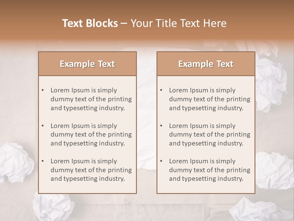 Color Writers Idea PowerPoint Template