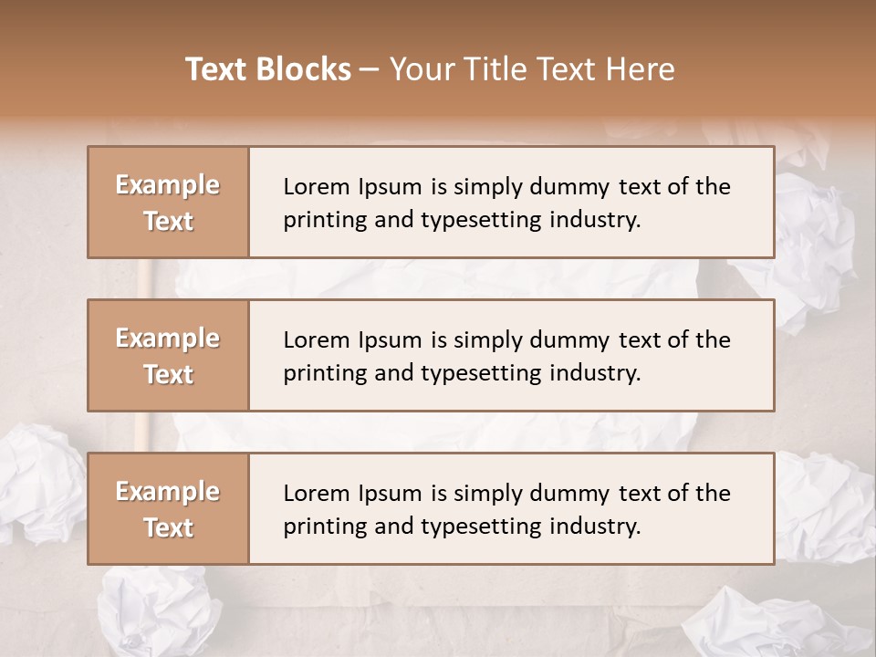 Color Writers Idea PowerPoint Template