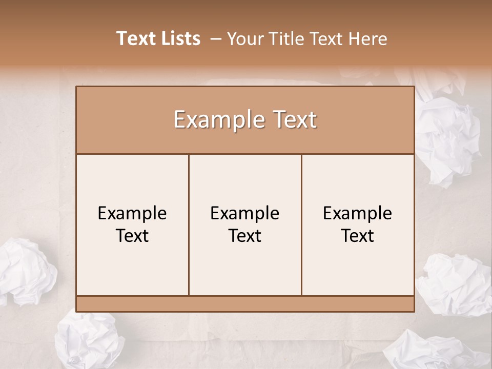 Color Writers Idea PowerPoint Template