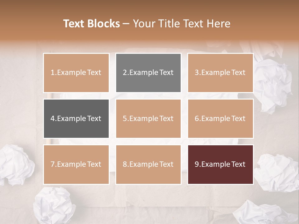 Color Writers Idea PowerPoint Template