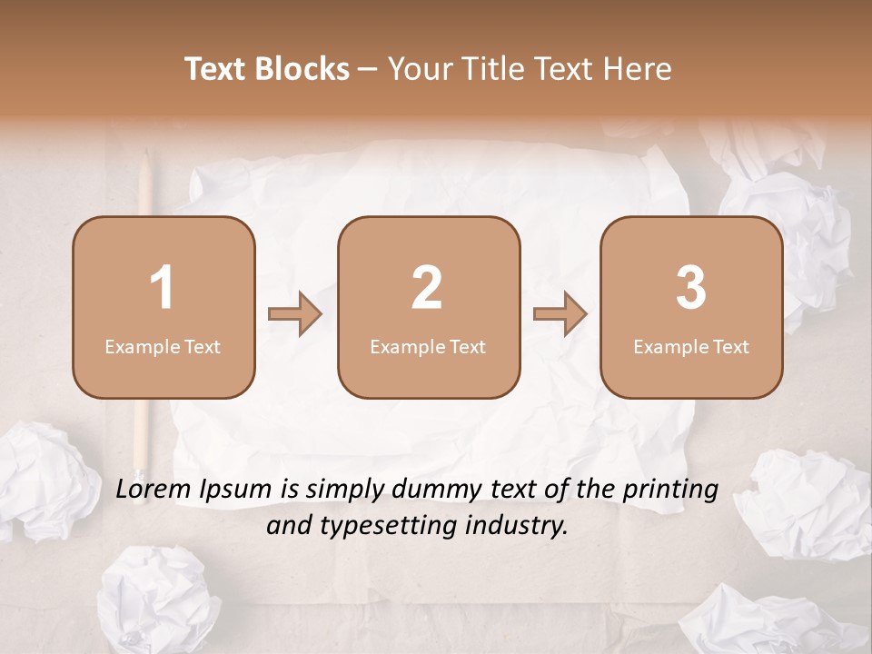 Color Writers Idea PowerPoint Template