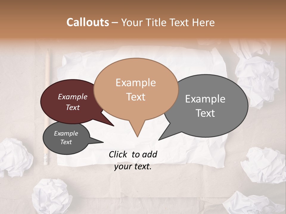 Color Writers Idea PowerPoint Template