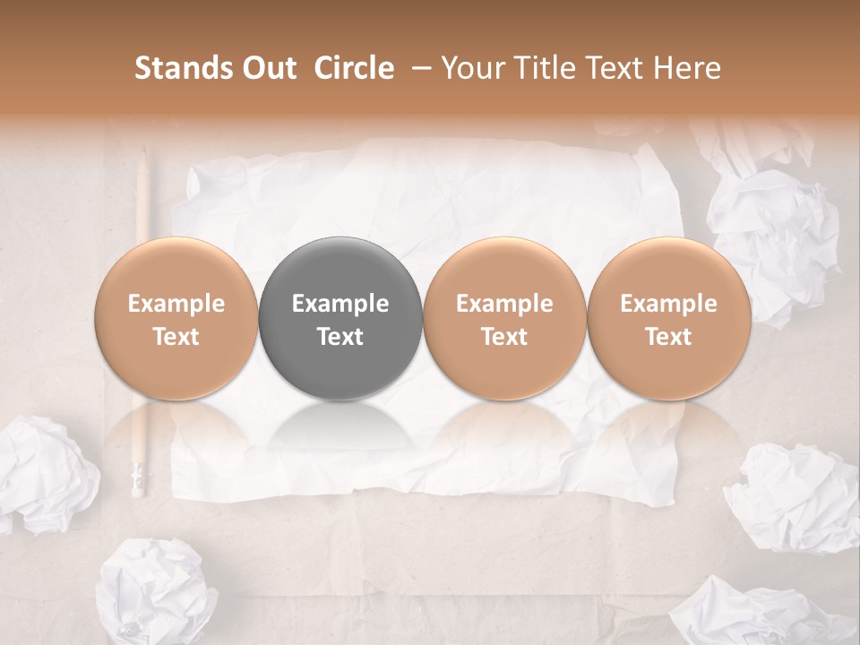 Color Writers Idea PowerPoint Template
