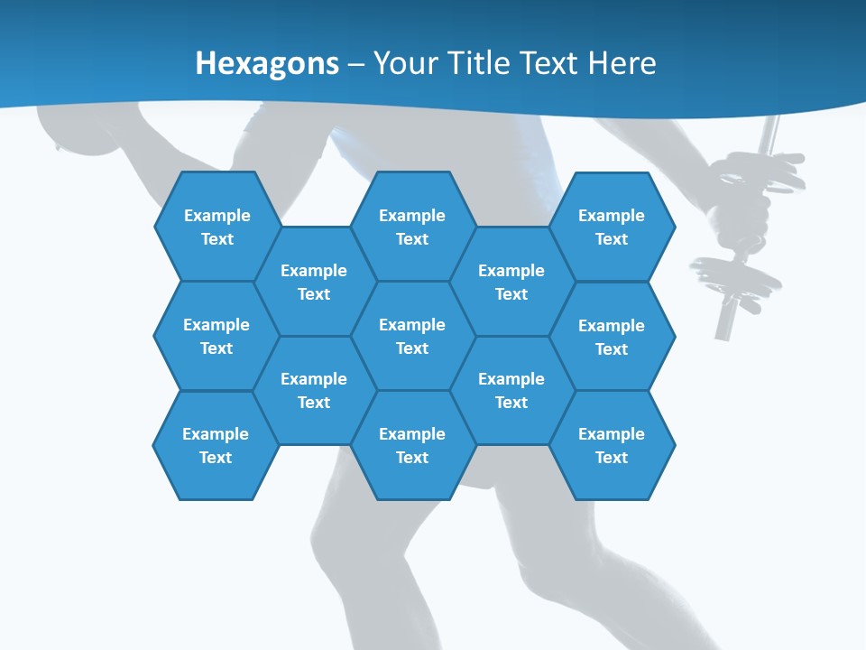 Profile Standing Young PowerPoint Template