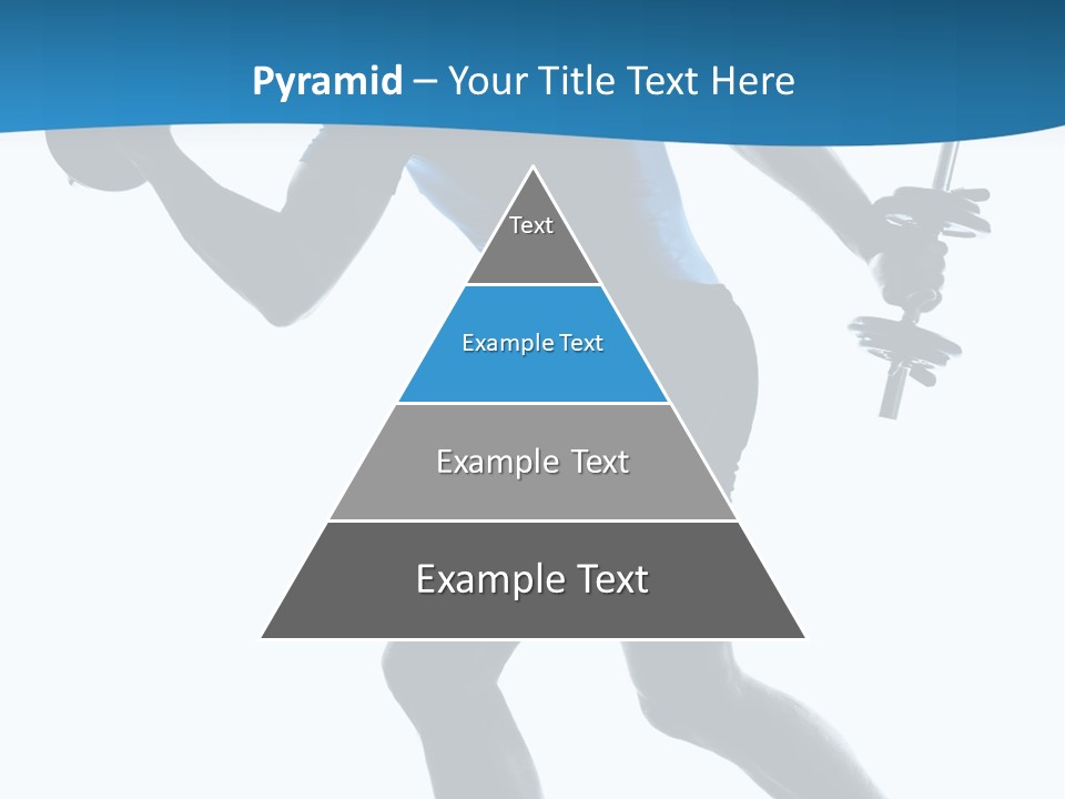 Profile Standing Young PowerPoint Template