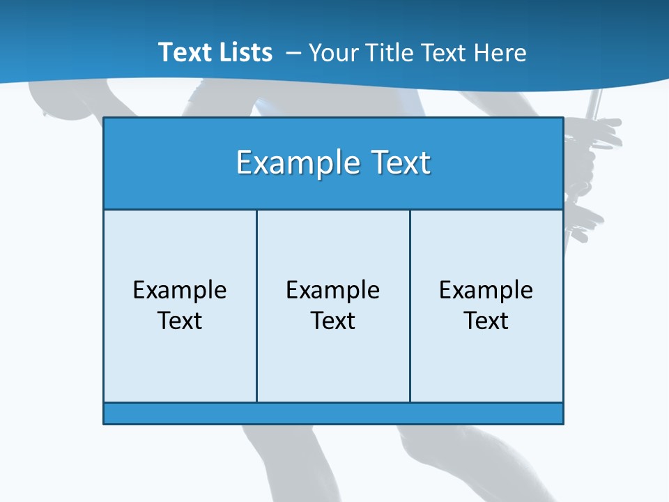 Profile Standing Young PowerPoint Template