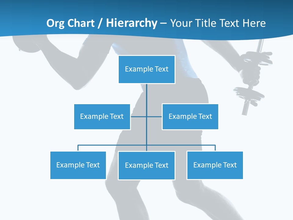 Profile Standing Young PowerPoint Template