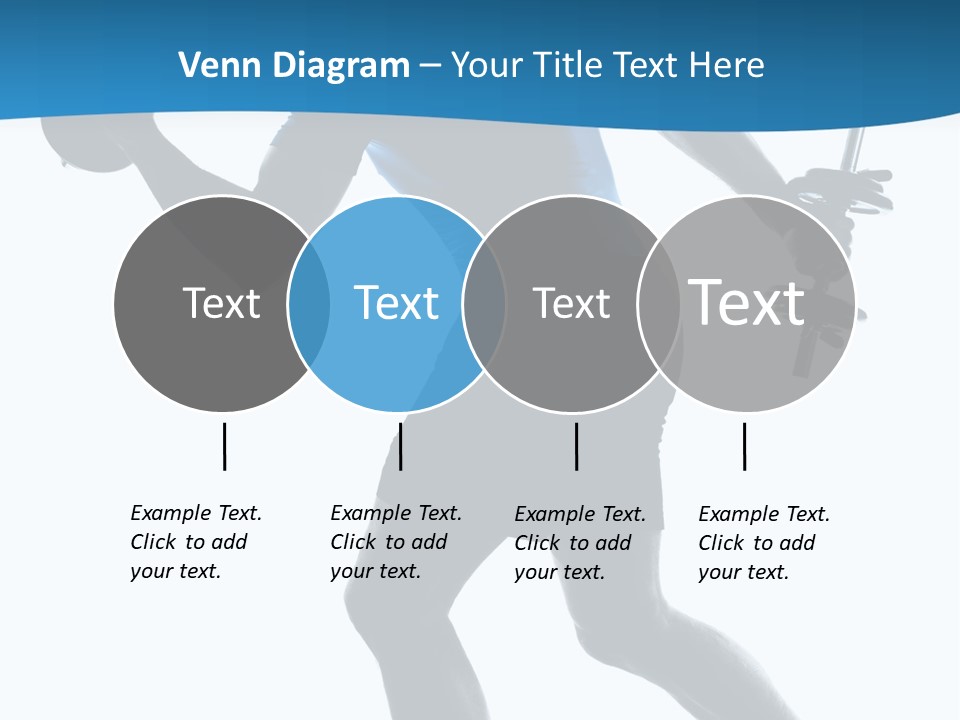 Profile Standing Young PowerPoint Template